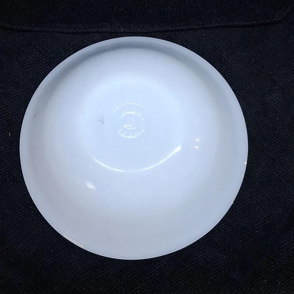 Vintage Federal milk glass translucent‎ 11